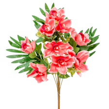 Orchidea csokor féloldalas 9 virágos beauty 50cm dekorációs kellék