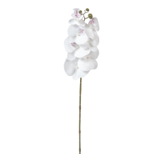  Orchidea szálas gumi fehér M75cm 60db/# dekorációs kellék