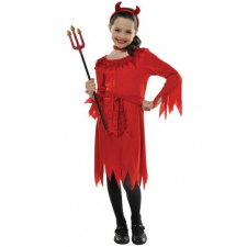 Ördöglány Red jelmez 8-10 év jelmez
