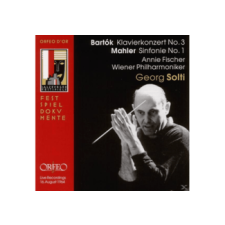 ORFEO Annie Fischer - Klavierkonzert 3/Symphonie (Cd) klasszikus
