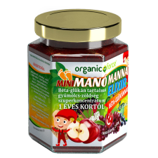  Organic force mini manó manna elixír béta-glükán tartalmú gyümölcs-zöldség koncentrátum gyerekeknek 1 éves kortól 210 g gyógyhatású készítmény