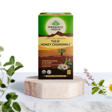 Organic India Bio Tulsi tea - Filteres, Méz-Kamilla - Organic India tea