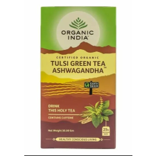 Organic India Bio Tulsi tea - Filteres, Zöld tea-Ashwaganda - Organic India tea