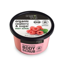 Organic Shop Bőrradír bio málnával 250 ml Organic Shop testradír