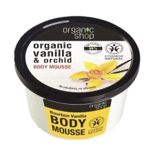 Organic Shop bourbon vanília testápoló mousse 450ml testápoló