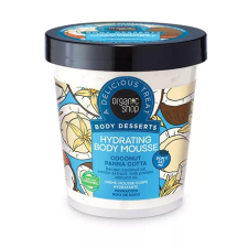Organic Shop hidratáló testápoló mousse Kókuszos Panna cotta, 45 0ml testápoló