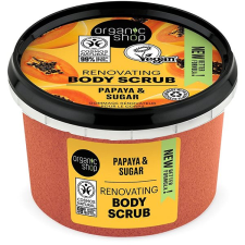 Organic Shop Papaya és cukor 250 ml testradír