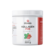  Organika kollagén italpor eper ízű 225 g vitamin és táplálékkiegészítő