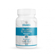  Organika zn+mg+b6-vitamin kapszula 60 db vitamin és táplálékkiegészítő