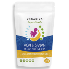 Organiqa Bio Acai-Banán Vegán Fehérje Mix 200g Organiqa vitamin és táplálékkiegészítő