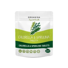 Organiqa BIO Chlorella & Spirulina tabletta 250 db vitamin és táplálékkiegészítő