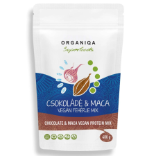 Organiqa Bio Csokoládé-Maca Vegán Fehérje Mix 400g Organiqa reform élelmiszer