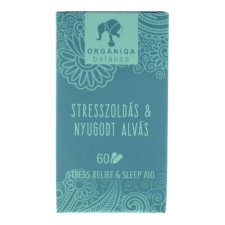 Organiqa ORGANIQA STRESSZOLDÁS&amp;NYUG.ALVÁS KAPSZ. vitamin és táplálékkiegészítő