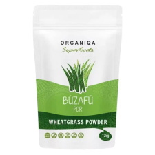 Organiqa Wheatgrass powder  125g vitamin és táplálékkiegészítő