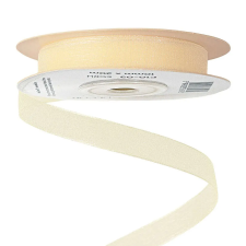  Organza szalag 10mm x 20m - Ekrü dekorációs kellék