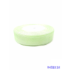  Organza szalag szegett 20mm x 45,72m - Alma Zöld