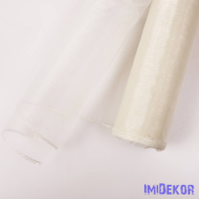  Organza szegett 20cm x 8,2m - Ekrü dekorációs kellék
