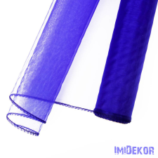 Organza szegett 40cm x 8,2m - Királykék dekorációs kellék