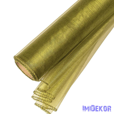  Organza szegett 40cm x 8.2m - Mohazöld dekorációs kellék
