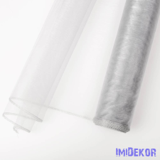  Organza szegett 40cm x 8,2m - Szürke dekorációs kellék