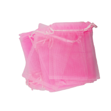  Organza tasak PINK ajándéktasak