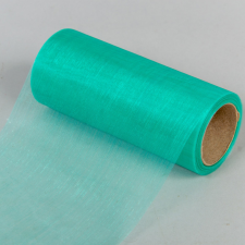  Organza tekercs 116 smaragd zöld 12cmx10m dekorációs kellék