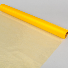  Organza tekercs 16 napsárga 48cmx10m dekorációs kellék