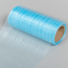 Organza tekercs 187 babakék 12cmx10m dekorációs kellék