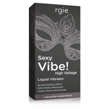 Orgie Orgie Sexy Vibe High Voltage - folyékony vibrátor nőknek és férfiaknak (15ml) vágyfokozó