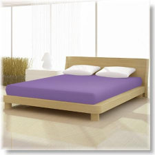  Orgona lila 90x200cm-től 100x200cm-ig basic pamut jersey gumis lepedő lakástextília