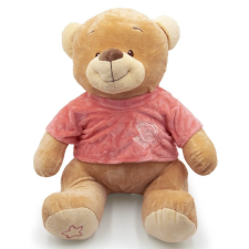 Óriás plüss medve rózsaszín pulcsival, "Baby girl" felirattal 40 cm plüssfigura