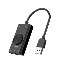 Orico USB 2.0 külső hangkártya, 10cm hangkártya