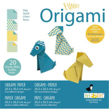 Origami Fridolin Funny Kutya 20x20 cm 20 lap/csomag kreatív és készségfejlesztő