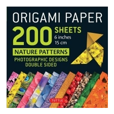  Origami Paper 200 Sheets Nature Patterns 6" (15 CM) naptár, kalendárium