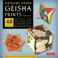 Origami Paper Geisha Prints 48 Sheets 6 3/4" (17 cm) naptár, kalendárium