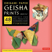  Origami Paper Geisha Prints 48 Sheets X-Large 8 1/4" (21 cm) naptár, kalendárium