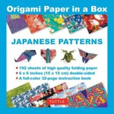  Origami Paper in a Box - Japanese Patterns – Tuttle Publishing idegen nyelvű könyv