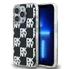  Original Case DKNY keménytok IML Checkered Mono Pattern DKHCP15XHDLCEK iPhone 15 Pro Max fekete tok