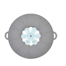 ORIGINAL DEALS Szilikon fedő, edényekhez, nagy univerzális méret 26 cm, szürke konyhai eszköz