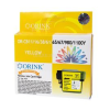 ORINK Brother CB11/LC980/LC985/LC1100XL tintapatron yellow ORINK (BROCB11YE)