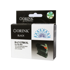 ORINK Brother LC127XL tintapatron black ORINK nyomtatópatron & toner