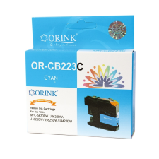 ORINK Brother LC223XL tintapatron cyan (utángyártott Orink) nyomtatópatron & toner