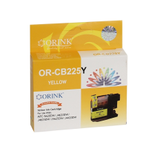 ORINK Brother LC225XL tintapatron yellow (utángyártott Orink) nyomtatópatron & toner