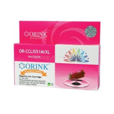 ORINK Canon CLI551XL tintapatron magenta ORINK (CAOCLI551XLMA) nyomtatópatron & toner