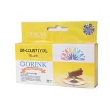 ORINK Canon CLI571XL tintapatron yellow ORINK (CAOCLI571XLYE) nyomtatópatron & toner