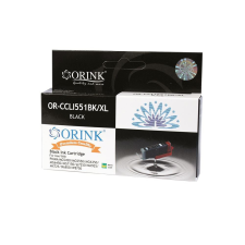 ORINK CLI551XL utángyártott Canon tintapatron fekete (CAOCLI551XLBK) nyomtatópatron & toner