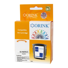 ORINK HP 940XL/C4907AE tintapatron cyan (utángyártott Orink) nyomtatópatron & toner