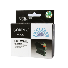 ORINK LC127XL utángyártott Brother tintapatron fekete (BROLC127XLBK) (BROLC127XLBK) nyomtatópatron & toner