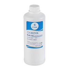 ORINK univerzális HP utántöltő tinta ciánkék 1 liter (HPOINKC) (HPOINKC) nyomtatópatron & toner