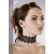 Orion - Cottelli Collection Orion Embroidered Choker+Rhinestones